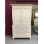 Victorian Two height linen press