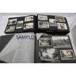 Photographs accumulation including small Victorian album of carte de visites
