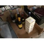 Bottles of alcohol to include Moët & Chandon champagne