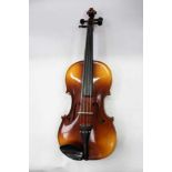 A Czechoslovakian viola bearing label stating ‘Antonius Stradivarius Cremonensis Faciebat anno 1713
