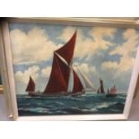 Roger Finch, pair of oils on board, marine scenes