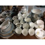 Royal Doulton Rose Elegans tea and dinner ware, other tea ware