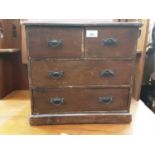Victorian miniature chest of drawers