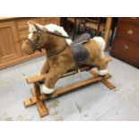 Rocking horse on stand