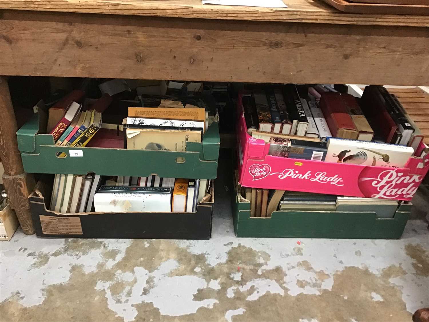 Eight boxes of antiquarian and later books