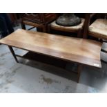 1970s teak coffee table