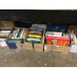 Large quantity of Cricket related books to include reference books and autobiographies
