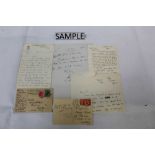 Writers autograph letters