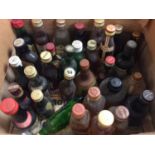 Box of alcohol miniatures (30+)
