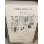 Pierre Bonnard exhibition poster