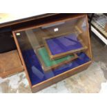 Table top display cabinet and two others