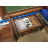 Victorian perpetual desk calendar, mounted on bracket