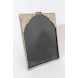 Japanese silver plated photo frame