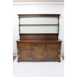 18th century oak high dresser