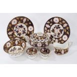 Fine quality part service of Regency Imari style tablewares, pattern no. 375