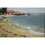 20th century oil on board - Orford