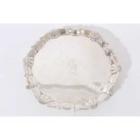 George II silver salver