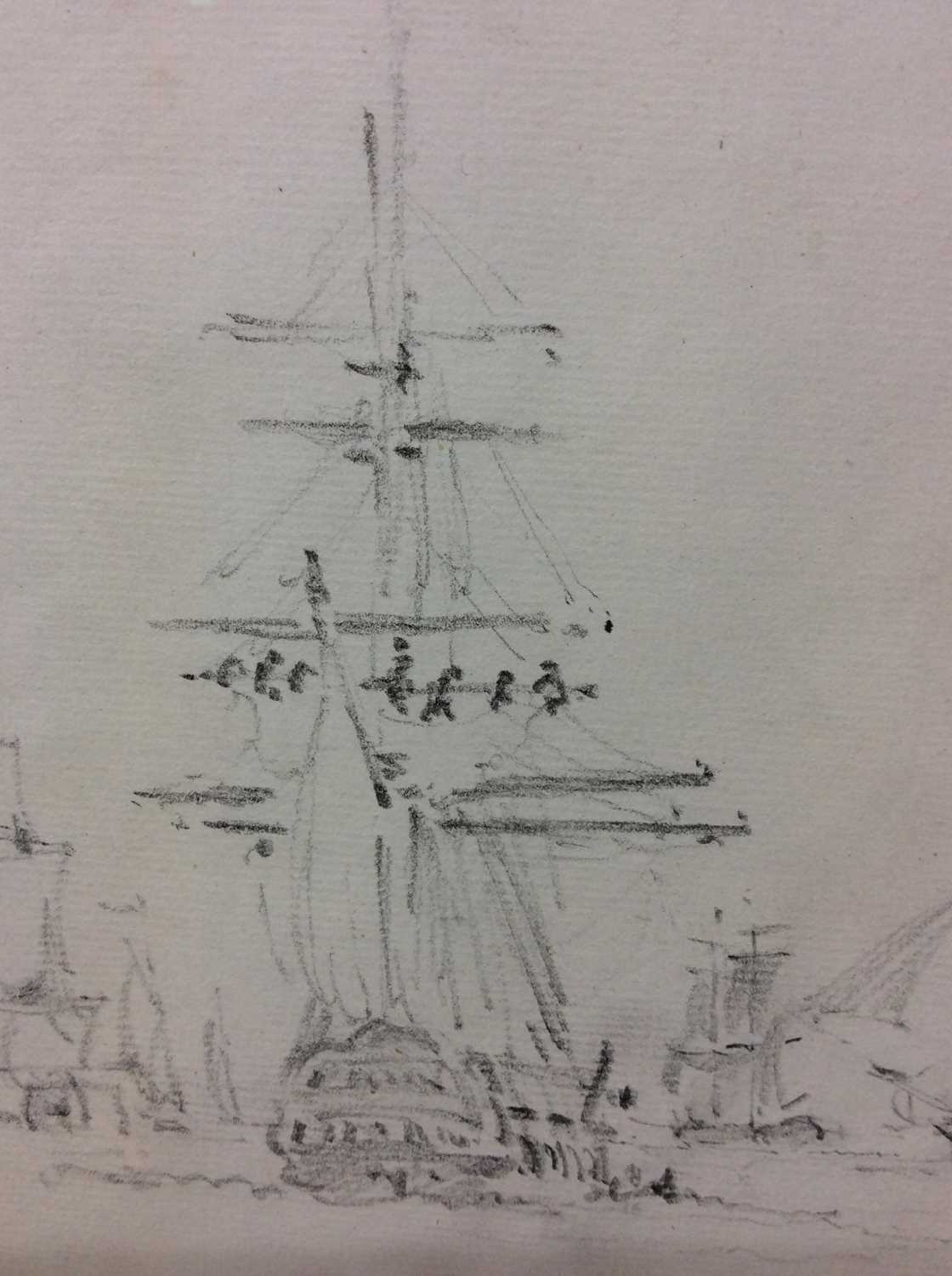 John Constable (1776-1837) pencil drawing - Image 7 of 15