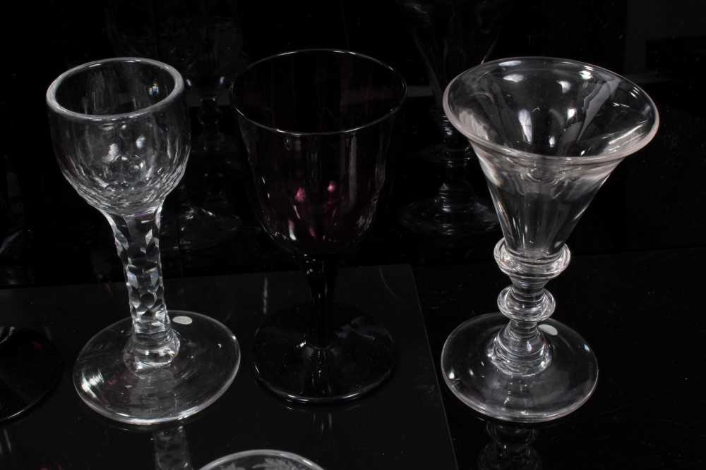 Group of 18th and 19th century glassware - Image 3 of 5