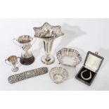 Selection of late 19th and 20th century miscellaneous silver.