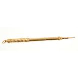 18ct gold retractable pencil