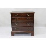 Good early George III mahogany chest of drawers