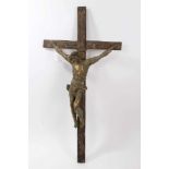 19th century carved crucifix