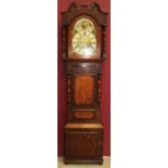 19th century longcase clock, North County