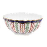 Worcester Hop Trellis pattern bowl, circa 1772
