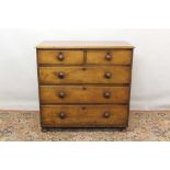 Regency mahogany chest of drawers