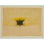*Mary Newcomb (1922-2006) watercolour and pencil Dandelion