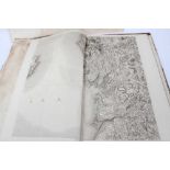 late 18th / early 19th century bound folio of maps