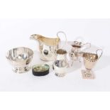 Selection of miscellaneous 19th/Early 20th century silver.