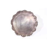 George II silver salver