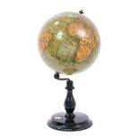 Late 19th century table globe