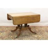 Regency rosewood sofa table