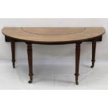 Rare 19th century mahogany hunts table