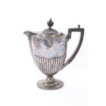 Silver hot water jug