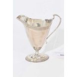 1920 silver cream jug by the Goldsmiths & Silversmiths Co. London 1925, in original fitted box