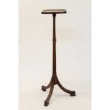 George III mahogany torchere