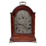 George III bracket clock by McLachlan, London