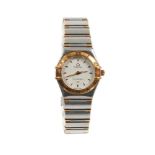 Ladies Omega Constellation stainless steel wristwatch