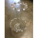 Victorian glass table centrepieces
