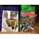 Collection of Judge Dredd and 2000AD annuals and comics