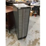 Metal filing cabinet