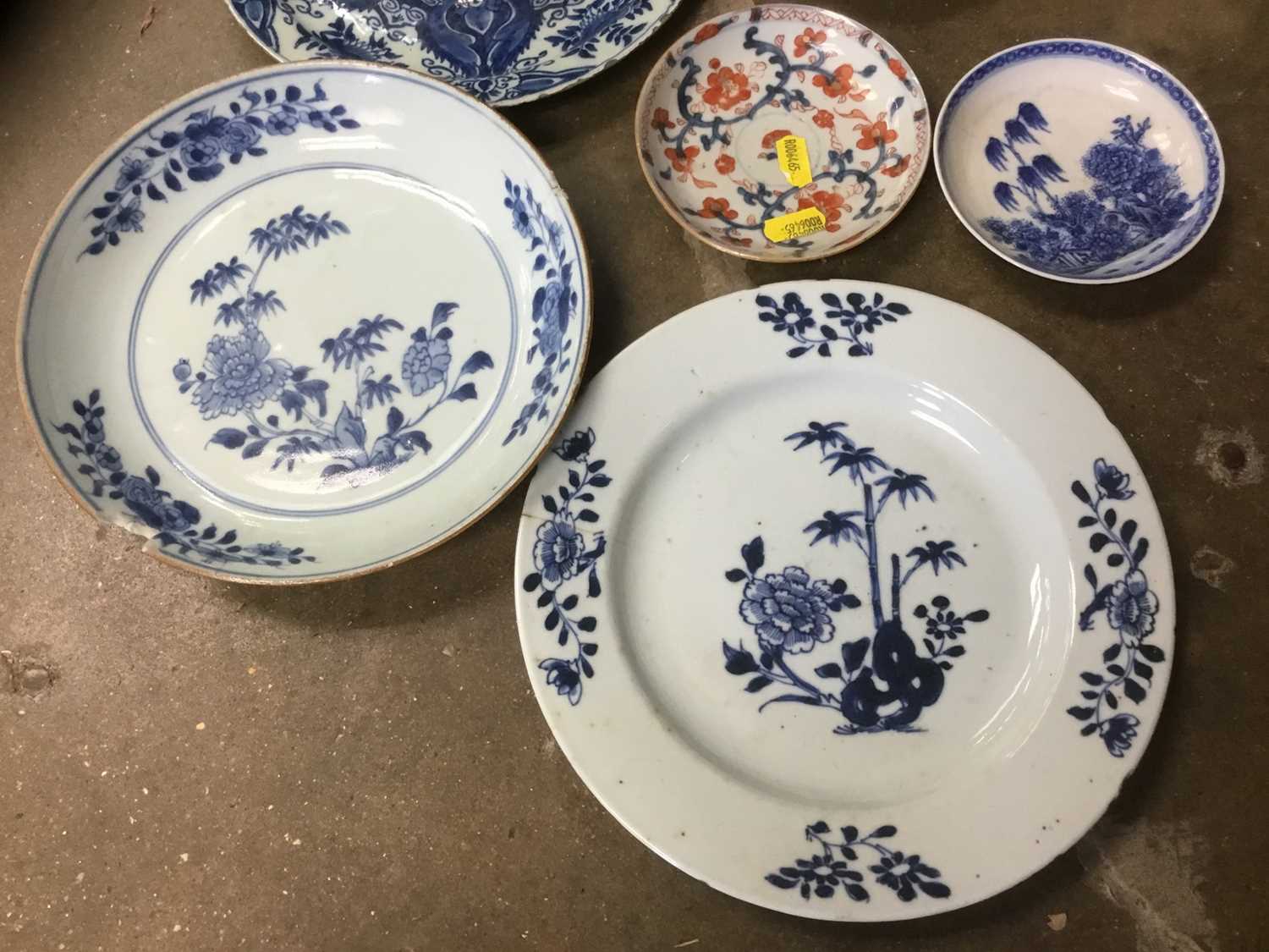 Small group 18th century Chinese dishes - Image 3 of 3