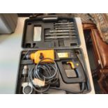 JCB electric rotary drill and JCB electric sander