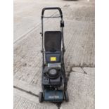 Hayter Harrier 41 petrol lawnmower with grass box