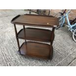 Ercol three tier tea trolley