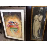 The Nymph limited edition print, Frost and Reed 1903, together with a Joyce Pallot (1912 - 2004) wat
